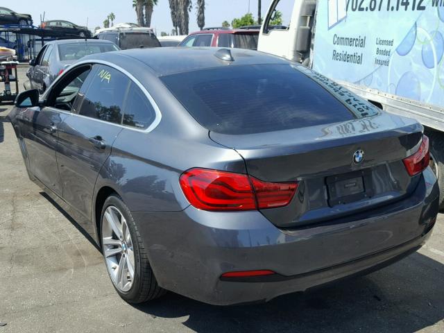 WBA4J1C50JBG77342 - 2018 BMW 430I GRAN GRAY photo 3