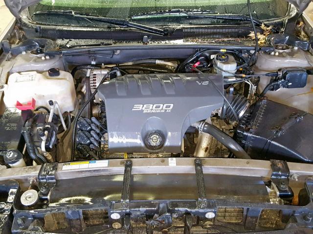 1G4HP54K714293635 - 2001 BUICK LESABRE CU BEIGE photo 7