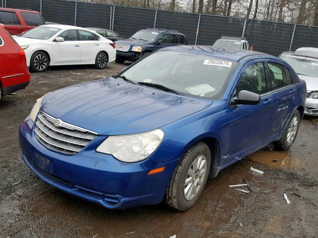 1C3LC46D59N516493 - 2009 CHRYSLER SEBRING LX BLUE photo 2