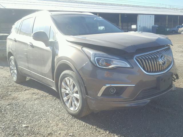 LRBFXDSA0HD023025 - 2017 BUICK ENVISION E BROWN photo 1
