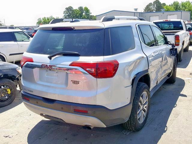 1GKKNLLA7JZ192227 - 2018 GMC ACADIA SLE SILVER photo 4