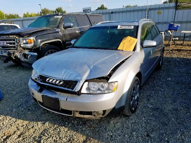 WAUVT68E94A046343 - 2004 AUDI A4 3.0 AVA SILVER photo 2