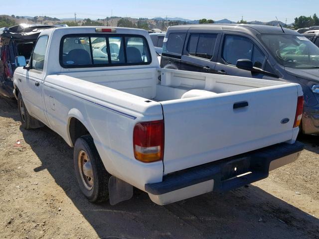 1FTCR10A7VPB34858 - 1997 FORD RANGER WHITE photo 3