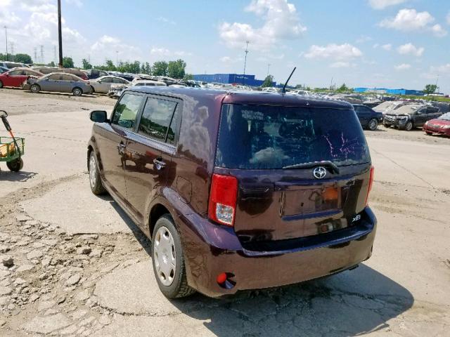 JTLZE4FE6B1121538 - 2011 TOYOTA SCION XB იასამნისფერი ფოტო 3