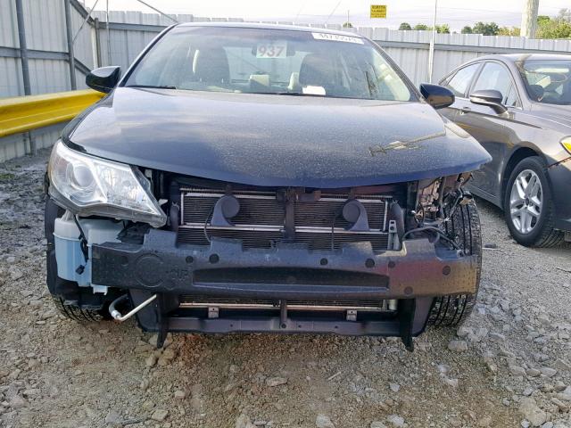 4T1BD1FK7CU043657 - 2012 TOYOTA CAMRY HYBR BLACK photo 9