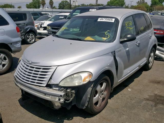 3C8FY58B42T362732 - 2002 CHRYSLER PT CRUISER SILVER photo 2