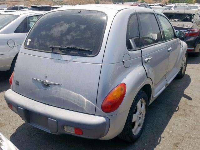 3C8FY58B42T362732 - 2002 CHRYSLER PT CRUISER SILVER photo 4