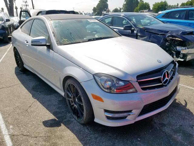 WDDGJ4HB9CF784890 - 2012 MERCEDES-BENZ C 250 SILVER photo 1