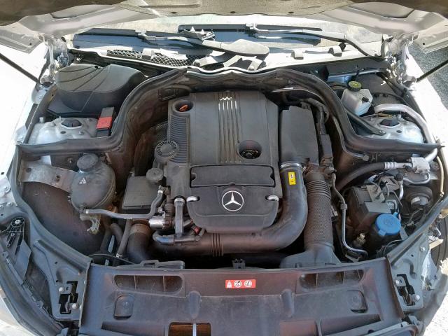 WDDGJ4HB9CF784890 - 2012 MERCEDES-BENZ C 250 SILVER photo 7