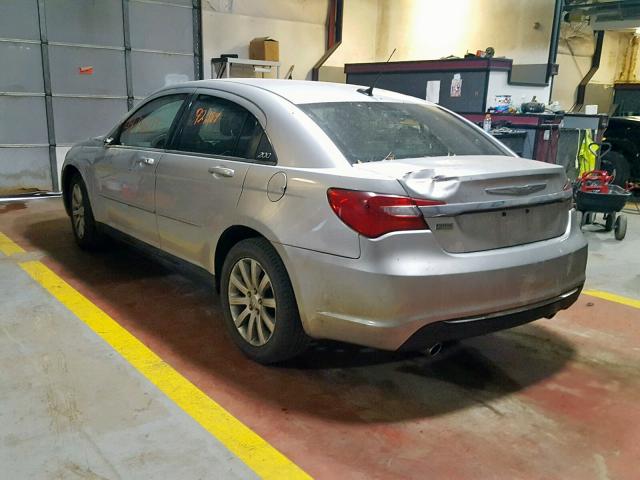 1C3BC1FG1BN539103 - 2011 CHRYSLER 200 TOURIN SILVER photo 3