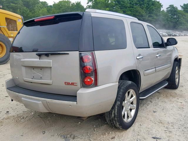 1GKFK63837J144871 - 2007 GMC YUKON DENA GRAY photo 4