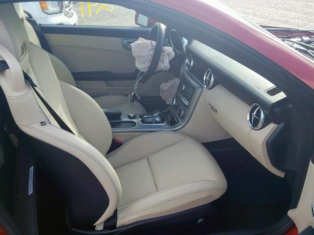 WDDPK3JA5KF162004 - 2019 MERCEDES-BENZ SLC 300 RED photo 5