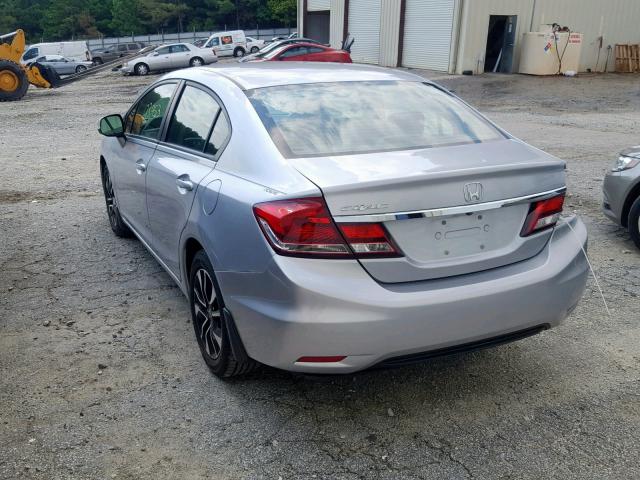 19XFB2F9XDE021148 - 2013 HONDA CIVIC EXL 银色 照片 3