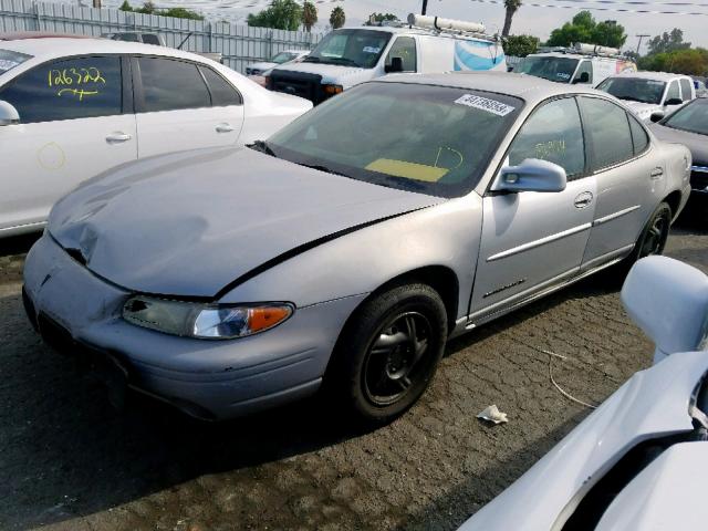 1G2WJ52J3YF203746 - 2000 PONTIAC GRAND PRIX SILVER photo 2