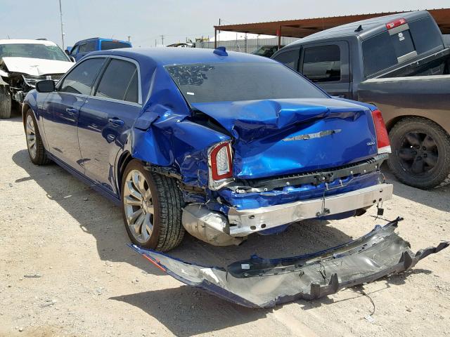 2C3CCAAG8JH253803 - 2018 CHRYSLER 300 TOURIN BLUE photo 3