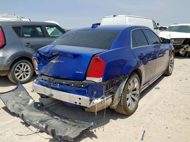 2C3CCAAG8JH253803 - 2018 CHRYSLER 300 TOURIN BLUE photo 4