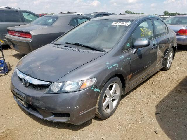 19XFA1F6XAE019401 - 2010 HONDA CIVIC LX-S Gümüş foto 2