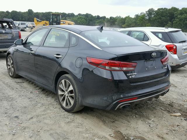 5XXGW4L2XHG143551 - 2017 KIA OPTIMA SX BLACK photo 3