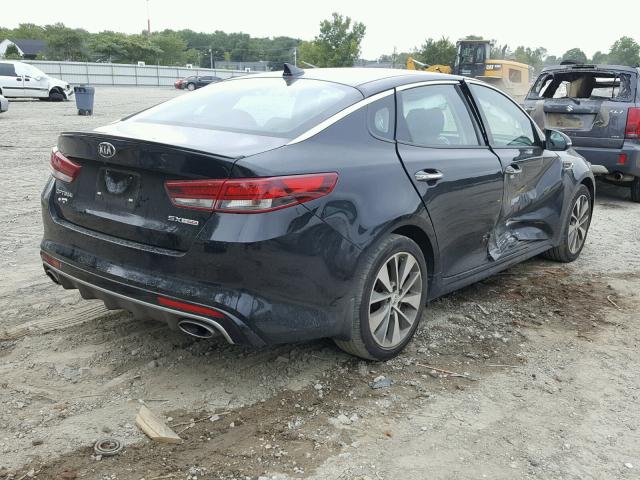 5XXGW4L2XHG143551 - 2017 KIA OPTIMA SX BLACK photo 4