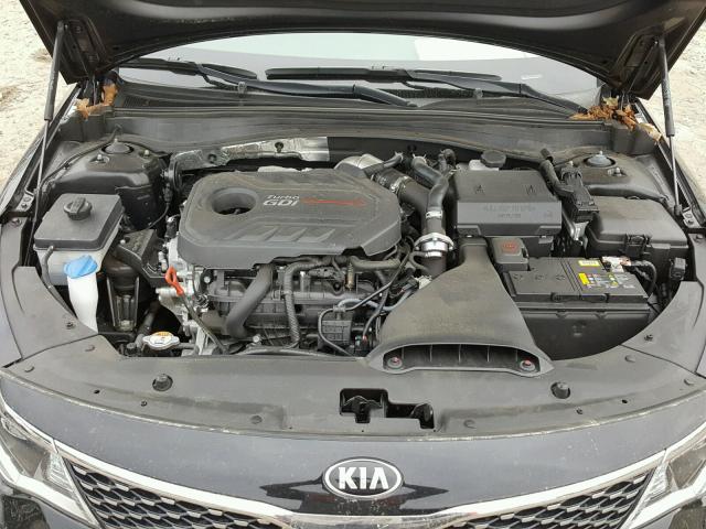 5XXGW4L2XHG143551 - 2017 KIA OPTIMA SX BLACK photo 7