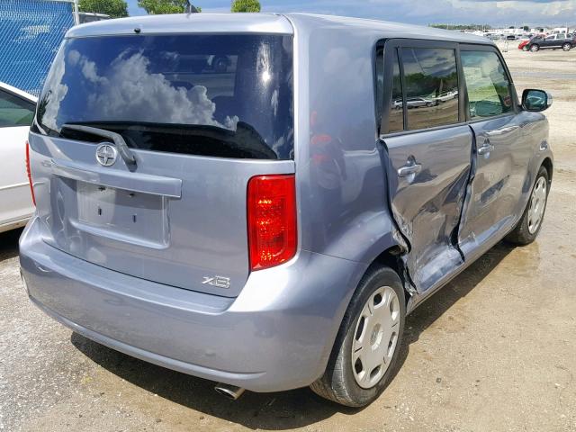 JTLKE50E991069512 - 2009 TOYOTA SCION XB 蓝色 照片 4