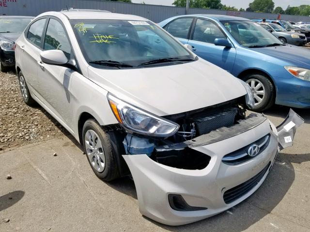 KMHCT4AE1GU118823 - 2016 HYUNDAI ACCENT SE CREAM photo 1