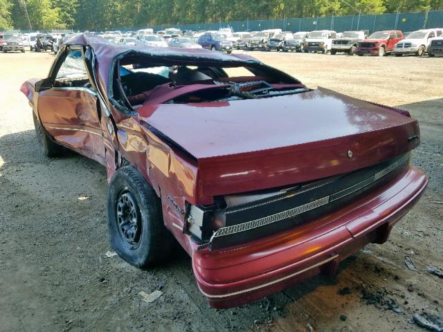 1G4AG55M7T6487767 - 1996 BUICK CENTURY SP RED photo 3