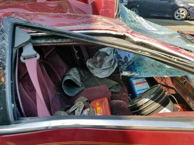 1G4AG55M7T6487767 - 1996 BUICK CENTURY SP RED photo 5