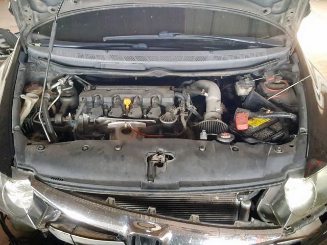 2HGFA15649H507536 - 2009 HONDA CIVIC LX-S أسود صورة 7