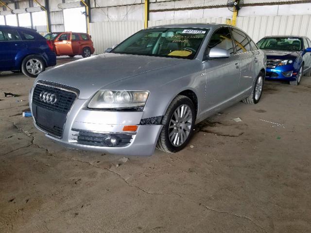 WAUDH74F46N136884 - 2006 AUDI A6 3.2 QUA SILVER photo 2