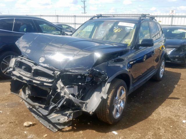 WBXPA93456WD26757 - 2006 BMW X3 3.0I BLACK photo 2