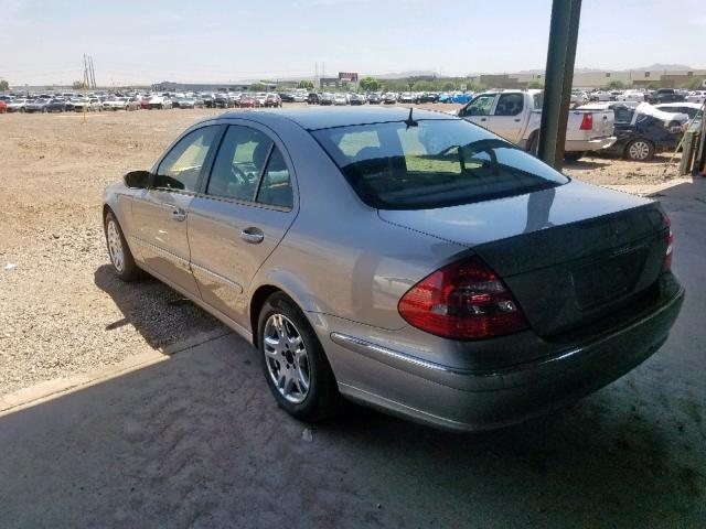 WDBUF65J44A442525 - 2004 MERCEDES-BENZ E 320 GRAY photo 3