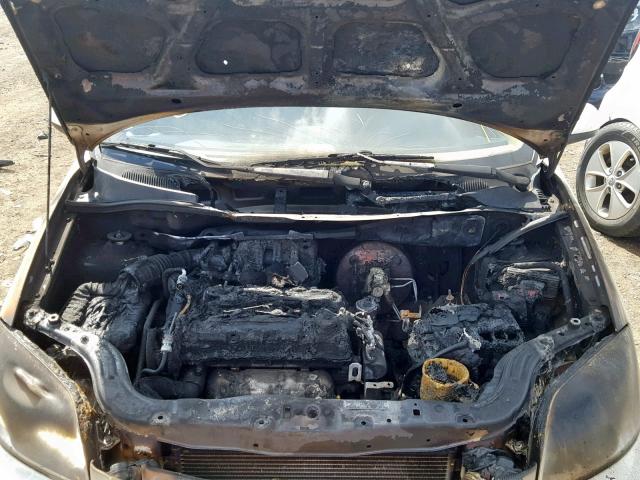 KL1TD56667B033780 - 2007 CHEVROLET AVEO BASE თეთრი ფოტო 7