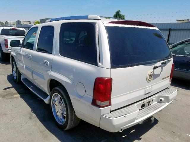 1GYEK63N42R279780 - 2002 CADILLAC ESCALADE L WHITE photo 3