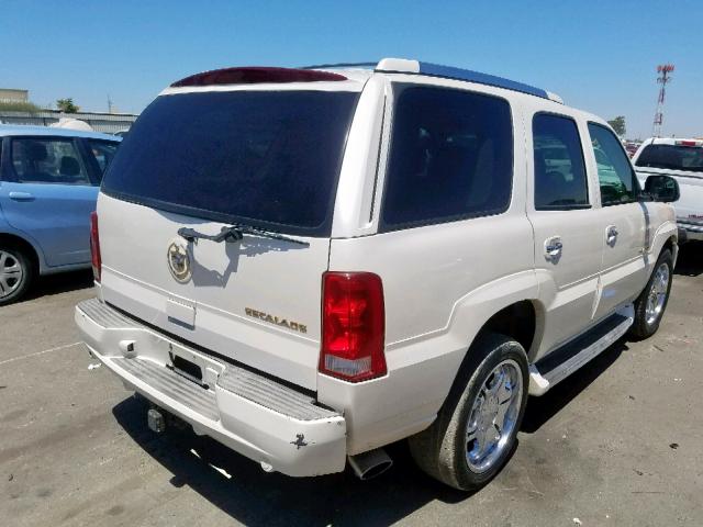 1GYEK63N42R279780 - 2002 CADILLAC ESCALADE L WHITE photo 4