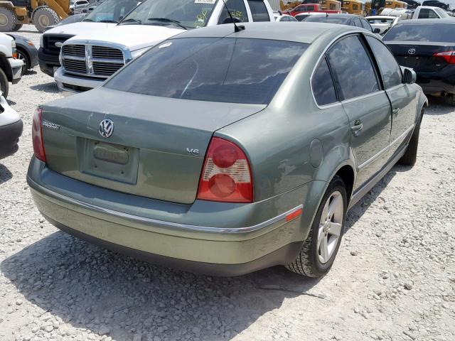 WVWRH63B14P091860 - 2004 VOLKSWAGEN PASSAT GLX 绿色 照片 4