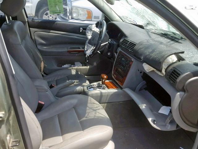 WVWRH63B14P091860 - 2004 VOLKSWAGEN PASSAT GLX 绿色 照片 5