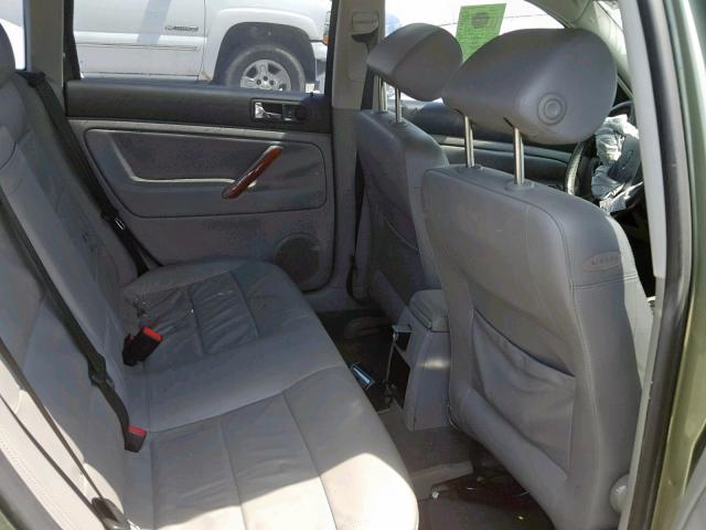 WVWRH63B14P091860 - 2004 VOLKSWAGEN PASSAT GLX 绿色 照片 6