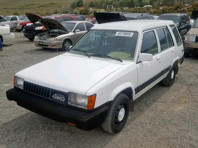 JT2AL32W4F0160656 - 1985 TOYOTA TERCEL DEL WHITE photo 2