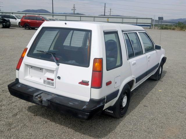 JT2AL32W4F0160656 - 1985 TOYOTA TERCEL DEL WHITE photo 4