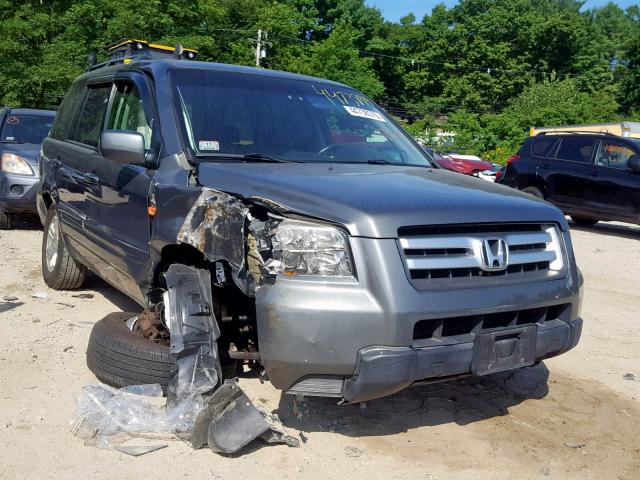 5FNYF18208B008741 - 2008 HONDA PILOT VP GRAY photo 1