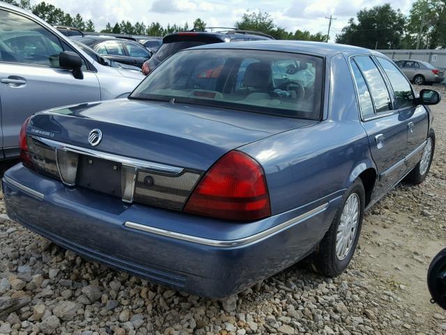 2MEFM75V07X617677 - 2007 MERCURY GRAND MARQ BLUE photo 4