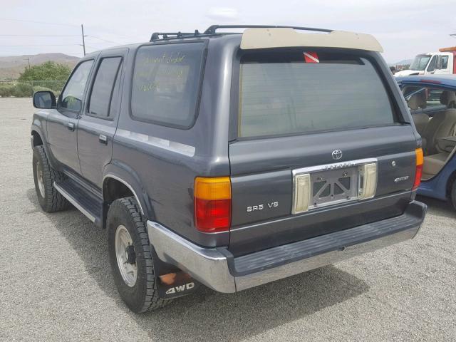 JT3VN39W6N8049815 - 1992 TOYOTA 4RUNNER VN GRAY photo 3