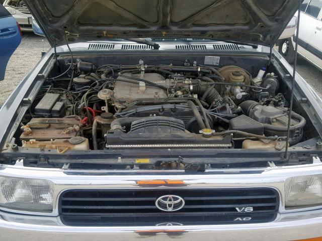 JT3VN39W6N8049815 - 1992 TOYOTA 4RUNNER VN GRAY photo 7