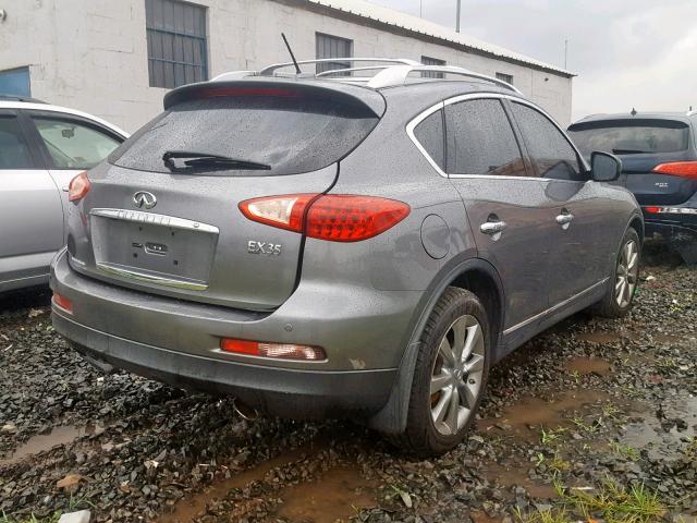 JN1AJ0HR9CM450301 - 2012 INFINITI EX35 BASE CHARCOAL photo 4