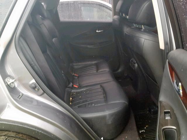 JN1AJ0HR9CM450301 - 2012 INFINITI EX35 BASE CHARCOAL photo 6