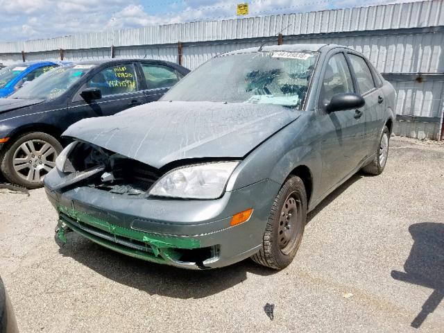 1FAHP34NX6W178306 - 2006 FORD FOCUS ZX4 TEAL photo 2