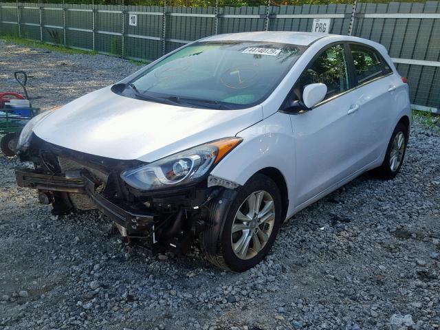 KMHD35LH3FU237554 - 2015 HYUNDAI ELANTRA GT WHITE photo 2