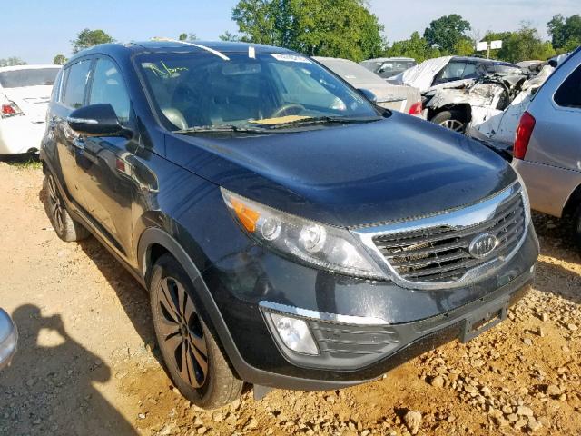 KNDPC3A24B7079786 - 2011 KIA SPORTAGE E BLACK photo 1