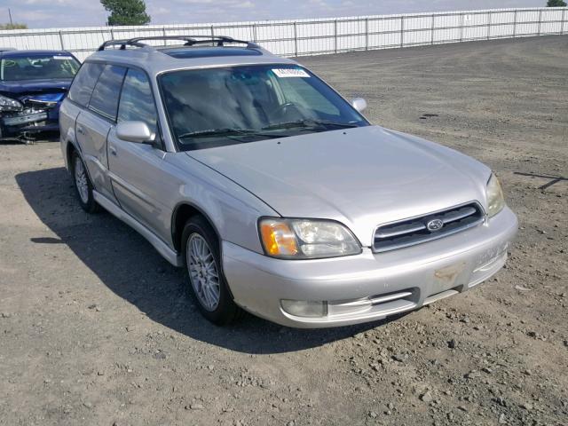 4S3BH645827300390 - 2002 SUBARU LEGACY GT SILVER photo 1